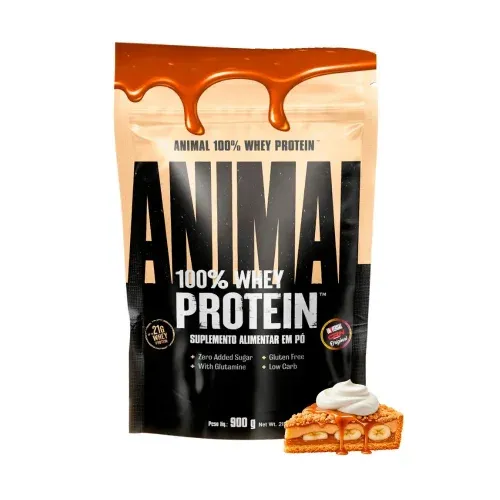 100% Whey Protein  Animal Sabor Crunble Banoffee Pie 900G